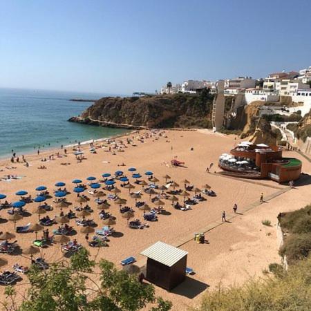 Fabulous Sea View Studio Near Old Town Albufeira Exteriör bild